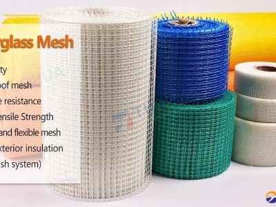 Fiberglass Mesh Protects Plaster Layer Surface From Cracking