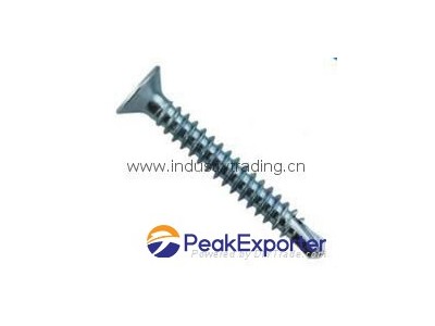 Flat head self-drilling screw for buidling decoration