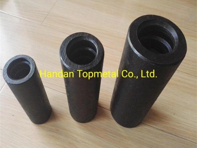Coupler for threaded screw bar/solid threaded bar/fully threaded bar