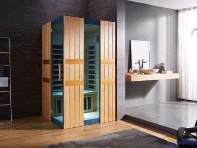 Ceder wood dry steam sauna room for 1 to 3person use with suana heater SH201