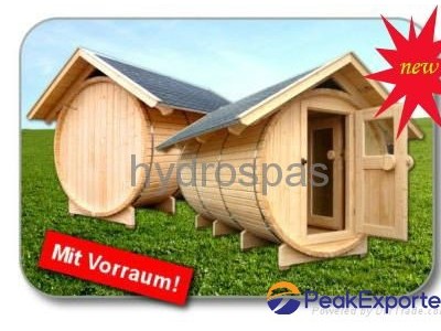 Barrel Shape Sauna Room/ Sauna  SR158