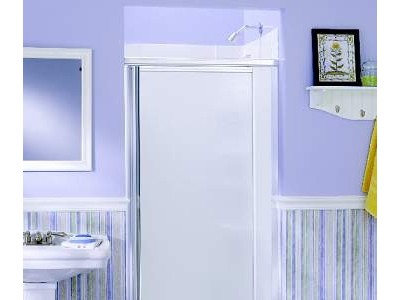 Pivot shower enclosure