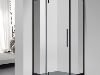 SUS304 shower enclosure shower room black color diamond shape