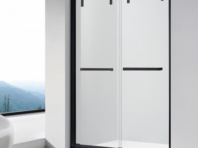 SUS304 Shower door shower screen shower enclosure shower room in black color