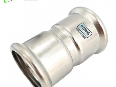 304/316Press fittings DVGW/WRAS Stainless Steel M Profile  Equal Coupling