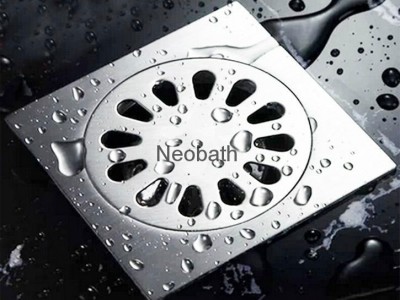 SS good quality kitchen and bathroom floor drain 10*10cm