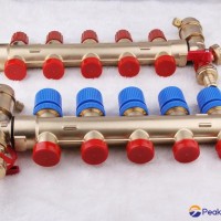 underfloor heating manifold brass Water separator compositive