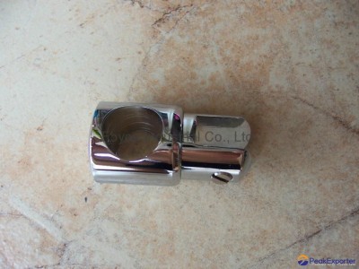Bathroom accessory pipe connector