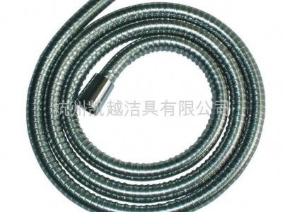 silver-shiny hose Plastic Tube Double lock Shower Hose Metal hose ACS,REACH Tube