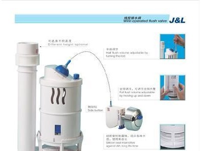 Wire Operated Flush Valve