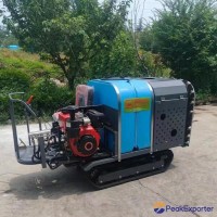 Crawler type air-assisted sprayer, self-propelled orchard spraying machine