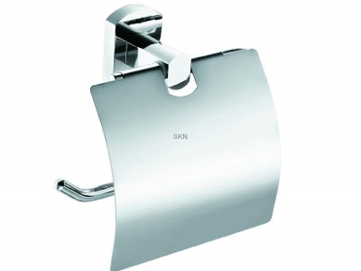 Bathroom accessories - Toilet roll holder with lid