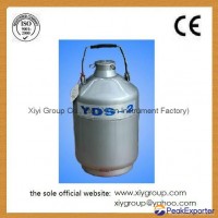 New 10L Cryogenic Container Liquid Nitrogen LN2 Dewar Tank w/ Straps