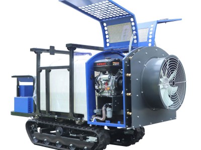 rubber track orchard  air blower sprayer