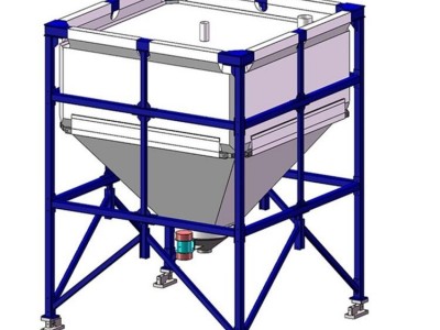 Pellet and Bulk Storage Fabric Flexible Silo with Weighing Scale