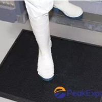 910x1830mm For Food Process Foot Disinfection Fingertip Scraper Entrance Floor