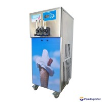 3 Flavor Commercial Soft Serve Ice Cream Machine with Air Pump