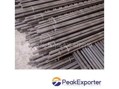 Hexagonal tapered drill rod