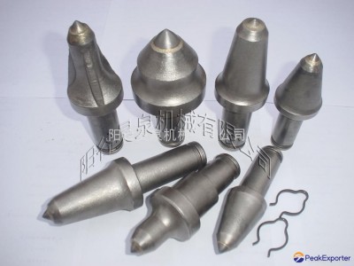 conical bits for coal excavating