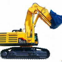 Large mining excavator