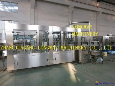 3-in-1 mineral water washing filling sealing machine