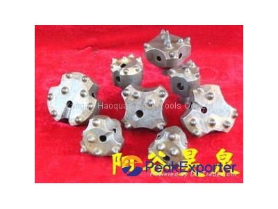 tapping hole button bits