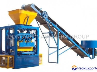 QT4-24 semi block machine,block moulding line,brick making machine