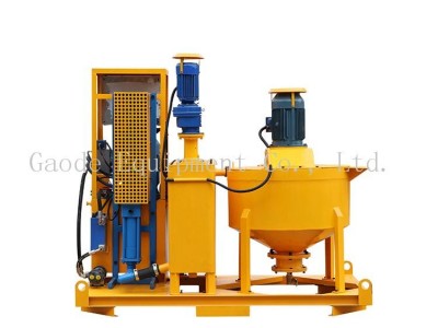 Gaodetec Cement mixing and grouting Equipment to Malaysia