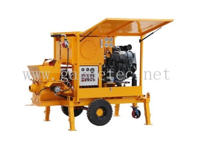 Easy Operation Diesel Mini Concrete Pump for Masonry Block Filling