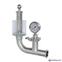 1.5" Tri Clamp Spunding valve SS304 Stainless steel Safety Pressure Relief Valve