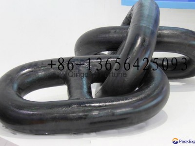 Marine use stud link anchor chain cable