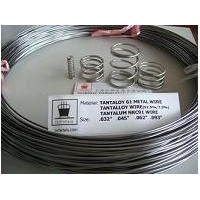 Tantaloy metal wire NRC 91 (Tantalloy, 92.5%/7.5% Ta/W, Ta-7.5W)