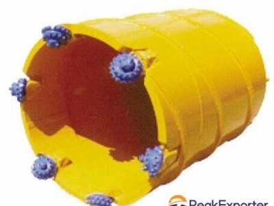 Core Barrel With Roller Bits