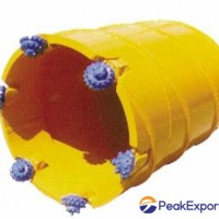 Core Barrel With Roller Bits