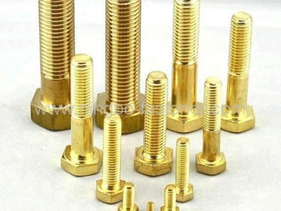 Brass bolts Brass screws Brass threaded rods Brass fasteners Brass auto parts
