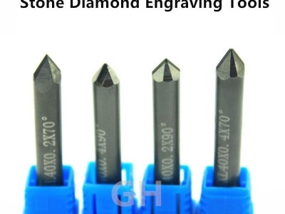 Diamond stone carving tools PCD engraving bit for stone granite marble