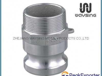 CAMLOCK Type F(Male Adapter X Male Thread)