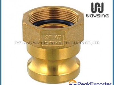 DIN2828 TYPE A (Adapter x Female thread)-BRASS