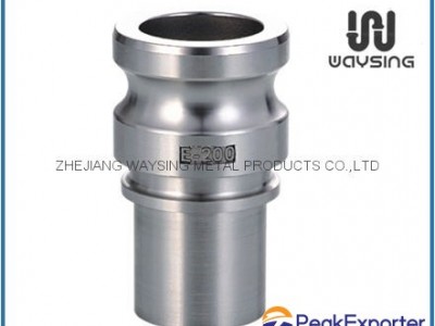 DIN2828 TYPE E (Male Adapter x hose shank)-SS