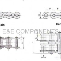 handrail driving chain(escalator parts)