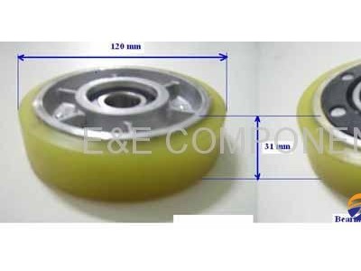 D120 Chain roller(escalator parts) for toshiba,dong yong