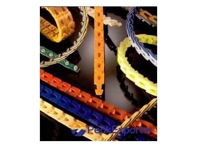 Glass Industrial PU Adjustable Twist Belt Power Drive Belt Link V Link Belt 30.5