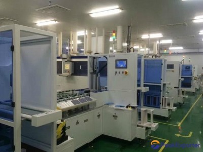 Solar cell automation make velvet etching blanking equipment cleaning