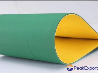 1.5mm Yellow-green Base Belt Nylon Conveyor Belt  Wear-resistant
