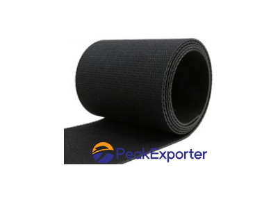 OEM Transport Black PVK Airport Walking Roller L   age Logistic Conveyor Belt fo