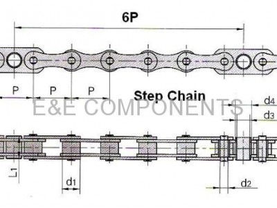 Step chain(6P/Escalator parts)