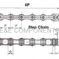 Step chain(6P/Escalator parts)