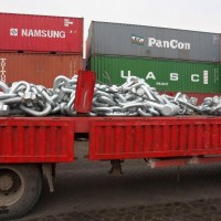 Shackle and chain assembly