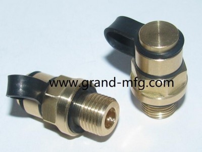 Parallel Shaft Helical Geared Motor GrandMfg® Breather Vent valve plug BSP