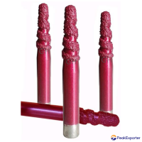 Multilayer sintered brazed diamond relief engraving tool for stone granite